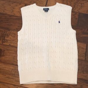 Polo by Ralph Lauren cable-knit sweater vest